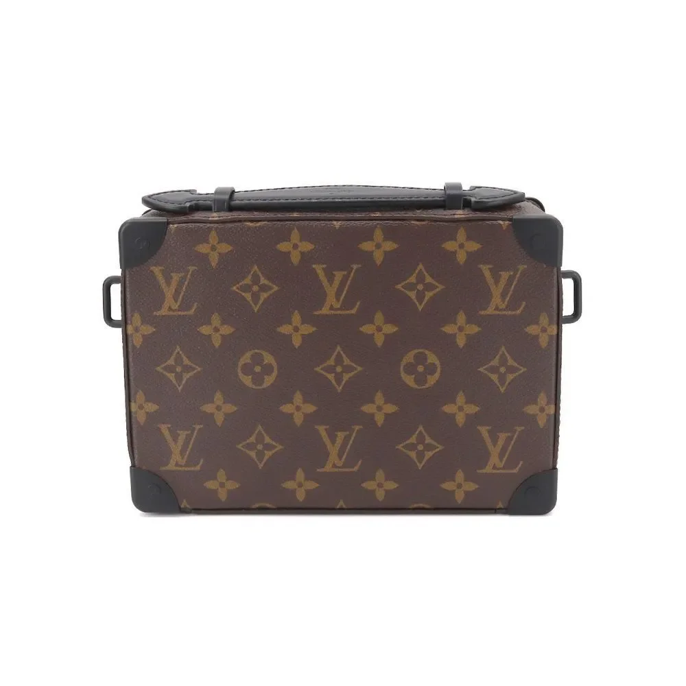 Louis Vuitton Monogram Macassar Handle Soft Trunk Shoulder Bag